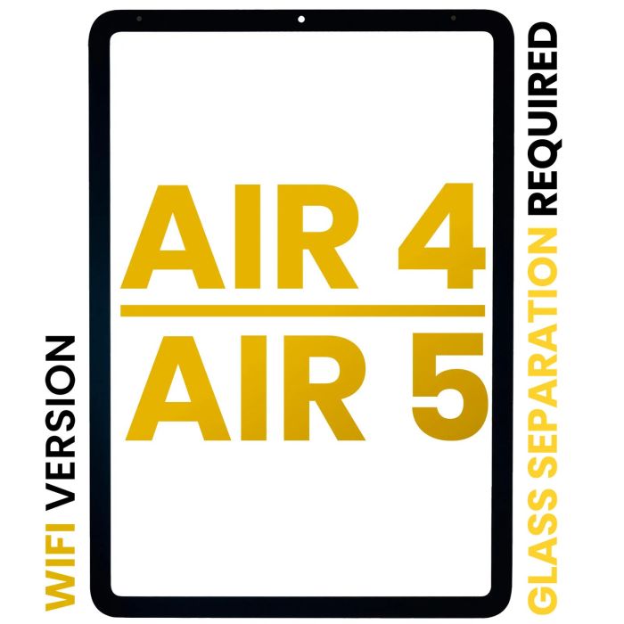 Frontglas für iPad Air 4/ iPad Air 5 (Glastrennung erforderlich) (WiFi Only)
