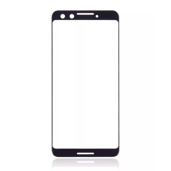 Frontglas für Google Pixel 3 (Schwarz)