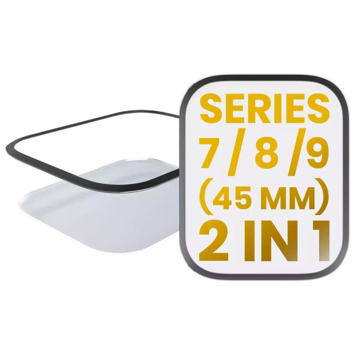 2-in-1 Frontglas mit OCA für Watch Series 7 / 8 / 9 (45 mm)