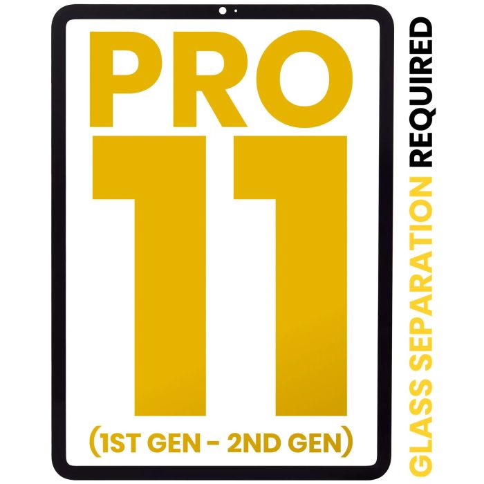 Frontglas für iPad Pro 11" 1st Gen (2018)/ iPad Pro 11" 2nd Gen (2020)