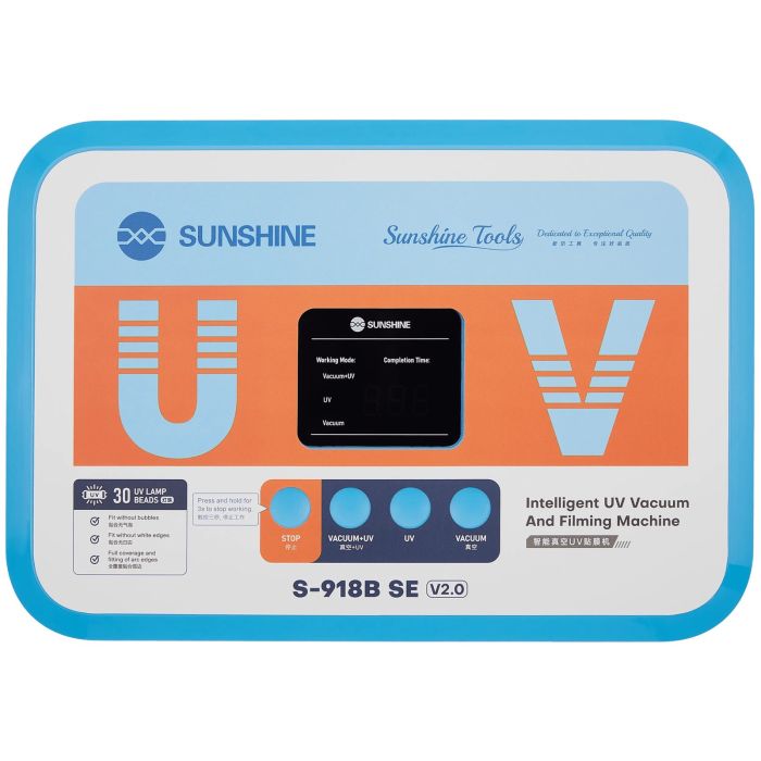 Sunshine S-918B SE intelligente UV-Vakuum- und Beschichtungsmaschine
