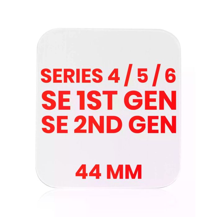 OCA für Watch Series 4 / 5 / SE 1. und 2. Gen / Series 6 (44 mm) (10er Pack)