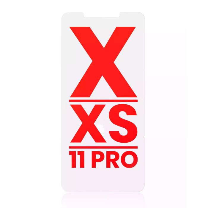 OCA für iPhone X/ XS/ 11 Pro (10er Pack) (OCA Master)
