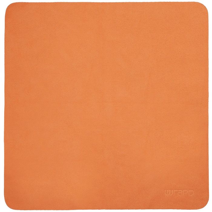 Wrapd Mikrofaser-Finish-Reinigungstuch (Orange) (Mittel)