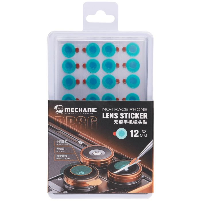 DP36 spurloser Handy-Linsenaufkleber (360er Pack) (Mechanic)