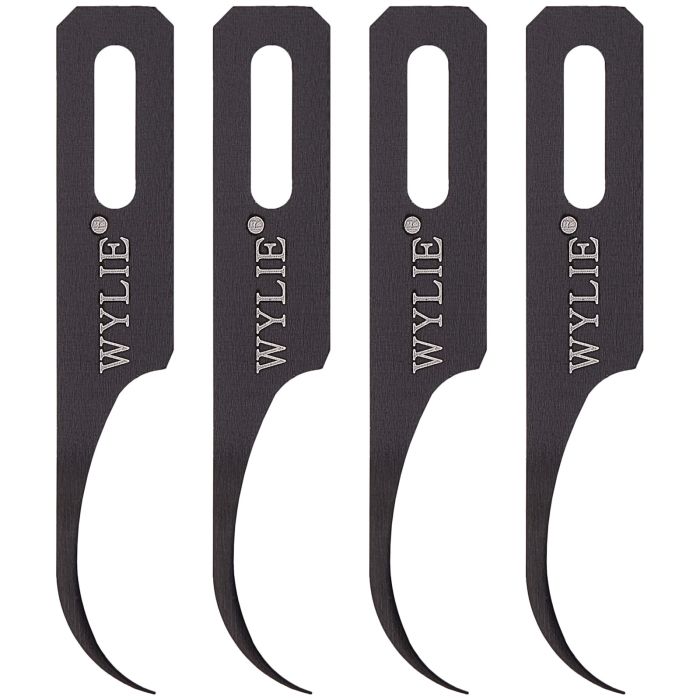 Skalpellklinge Seitenkleber-Entfernung (Wylie WL-365E Modell C) (4er Set)