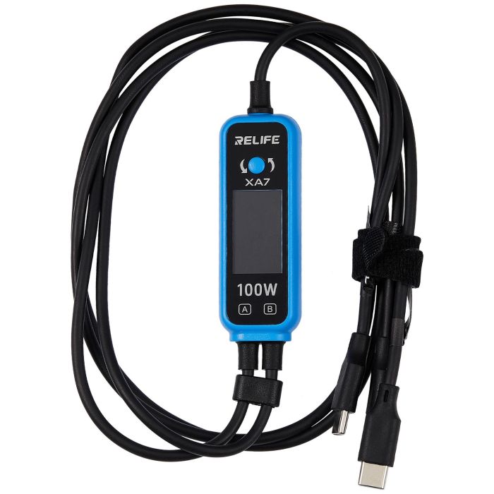 XA7 Digital-Display 1-auf-2 Schnellladekabel (100 W) (Relife)