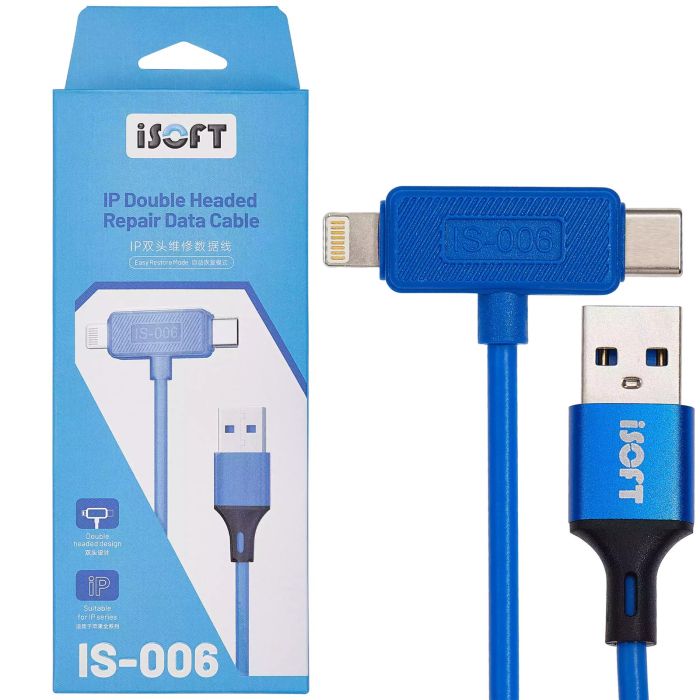IS-006 Dual-Interface Reparatur-Datenkabel für iPhone (ISOFT)