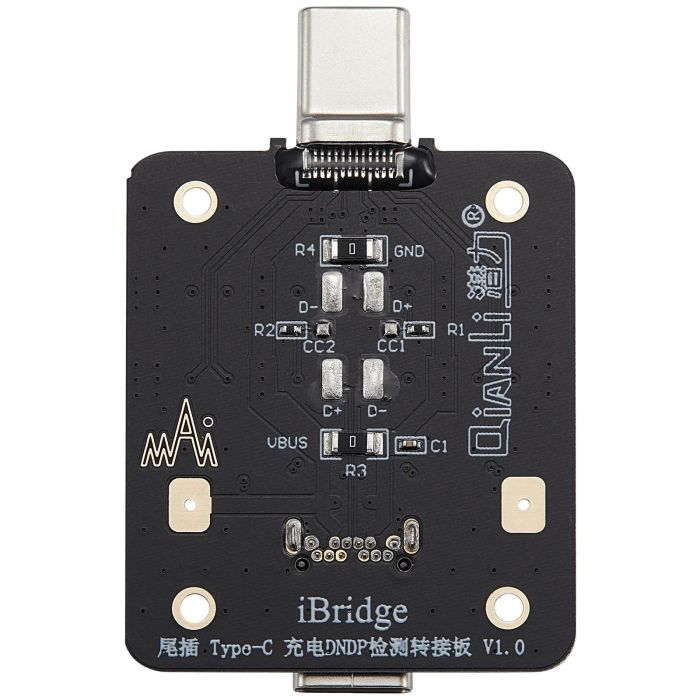 iBridge Tail-Plug Type-C Lightning Lade-DNDP-Erkennungs-Platine (Qianli)