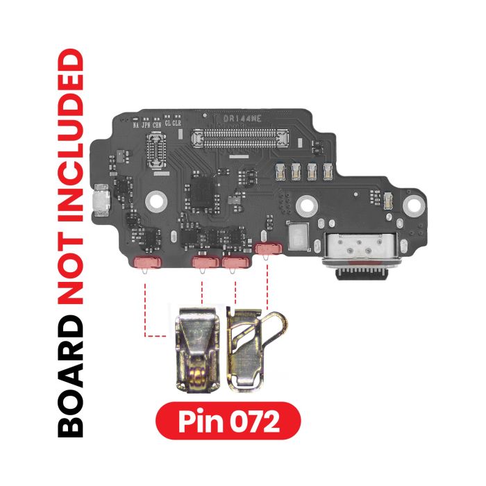 PCB-Platinen-Kontaktstifte (072) für alle Samsung Modelle (1,6 x 2,2 mm) (100er)