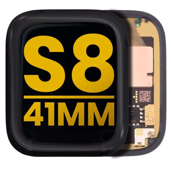 OLED Display Einheit mit Halterung für Apple Watch Series 8 (41MM) (Premium)