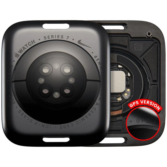 Rückgehäuse Einheit für Apple Watch Series 7 (45mm) (GPS-Version) (Nike)