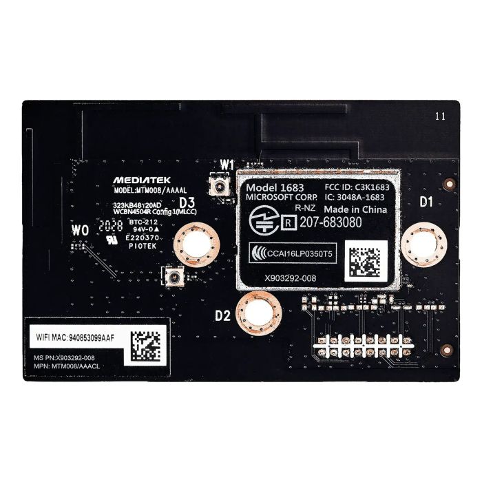 WLAN Bluetooth Modul Platine für Xbox One S (Board # 1683)