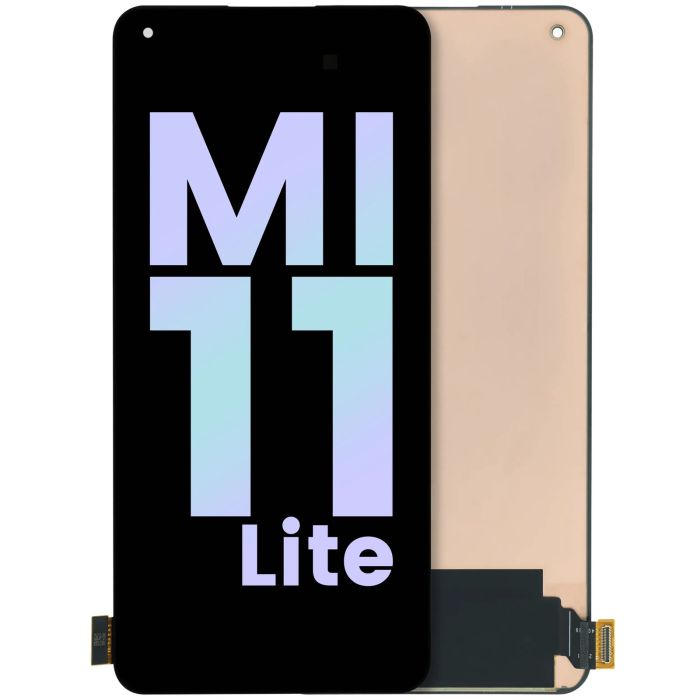 OLED Display ohne Rahmen für Xiaomi Mi 11 Lite (Service Pack) (alle Farben)