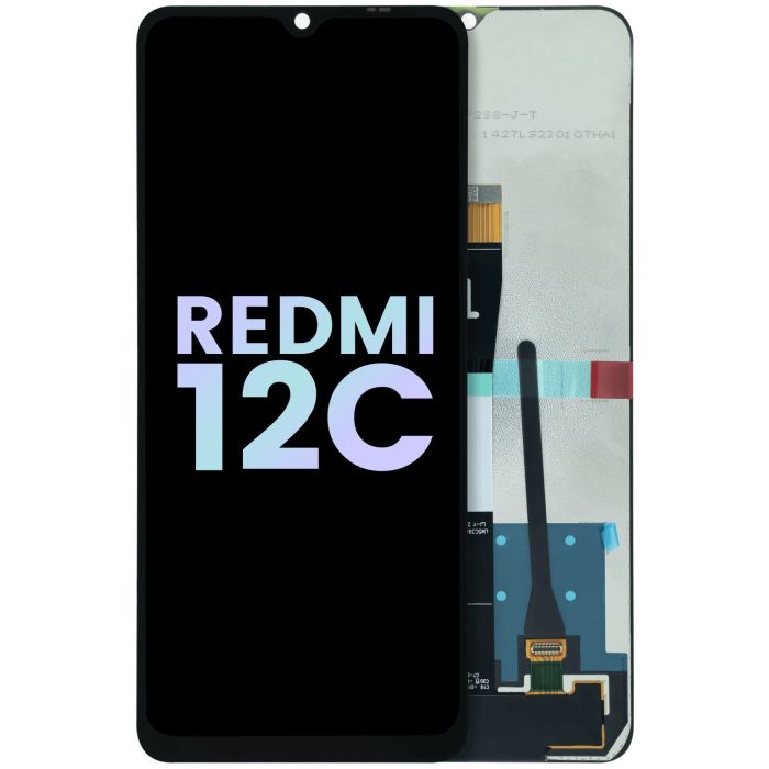 LCD Display ohne Rahmen für Xiaomi Redmi 12C (Service Pack) (alle Farben)