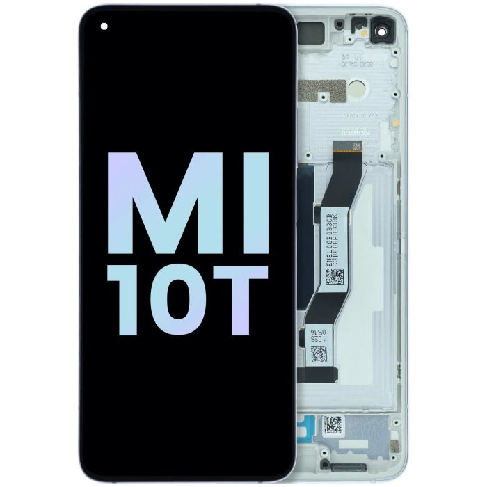 OLED Display Einheit mit Rahmen für Xiaomi Mi 10T (Service Pack)