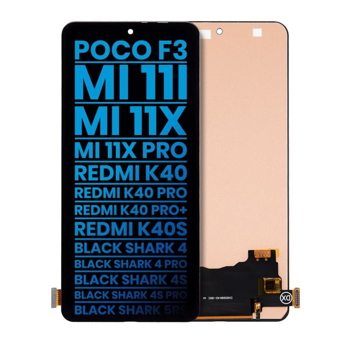 LCD Display ohne Rahmen für Xiaomi Poco F3/ MI 11i/ MI 11X/ MI 11X Pro/ Redmi