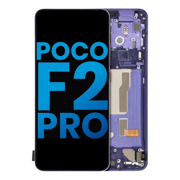 LCD Display mit Rahmen für Xiaomi Poco F2 Pro (Aftermarket Incell)