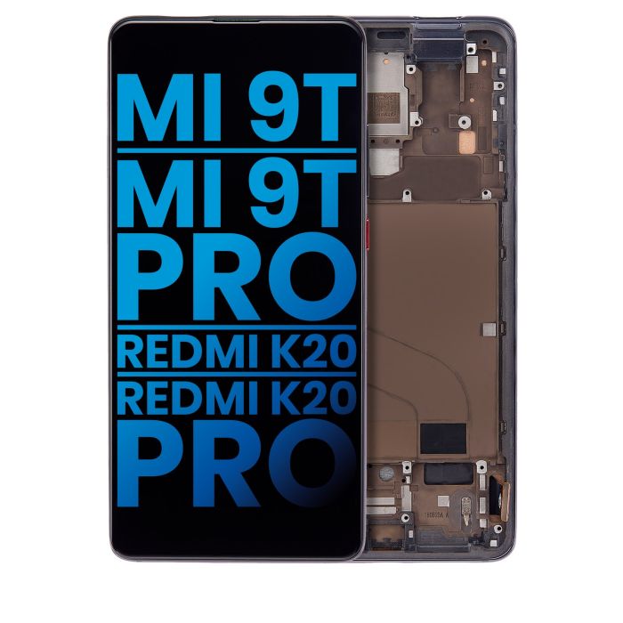 LCD Display mit Rahmen für Xiaomi Mi 9T/ 9T Pro/ K20/ K20 Pro