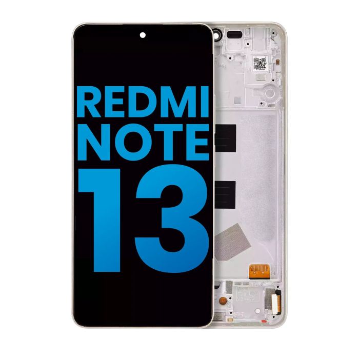 LCD Display mit Rahmen für Xiaomi Redmi Note 13 4G (Aftermarket Incell)