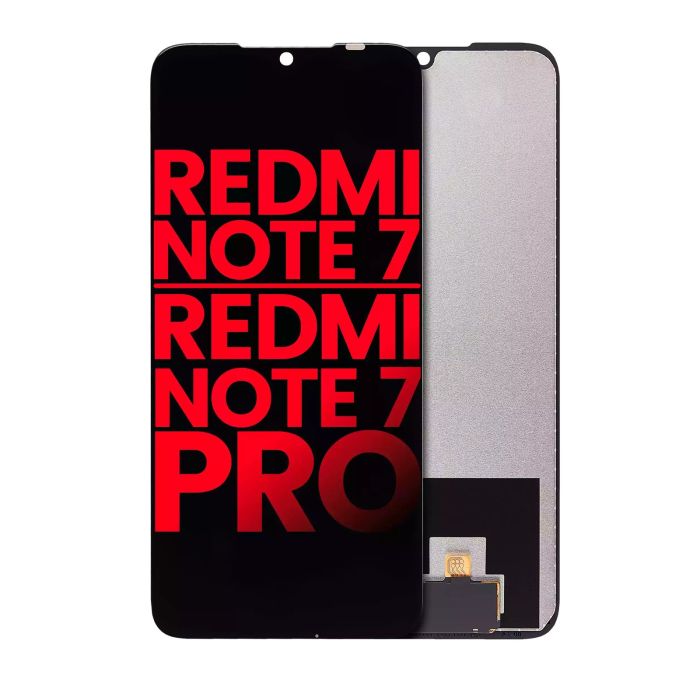 LCD Display ohne Rahmen für Xiaomi Redmi Note 7/ 7 Pro (Schwarz)