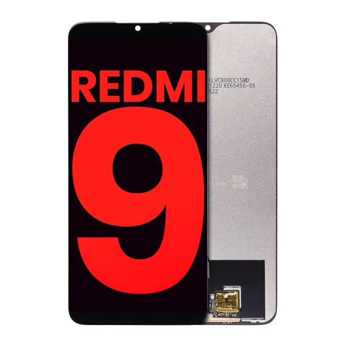 LCD Display ohne Rahmen für Xiaomi Redmi 9 (Aftermarket Plus) (alle Farben)