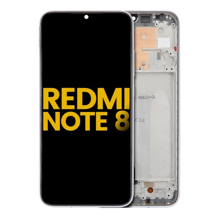 LCD Display mit Rahmen für Xiaomi Redmi Note 8/ Redmi Note 8 (2021)