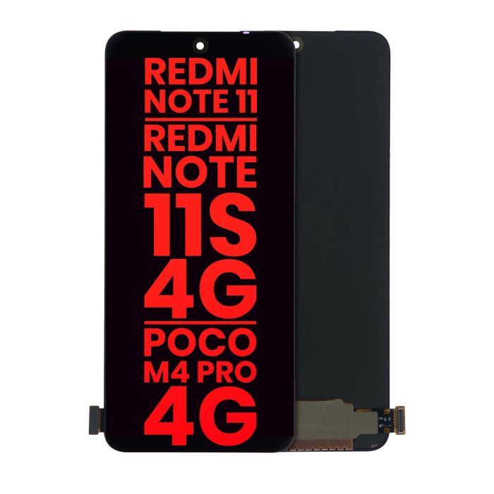 OLED Display ohne Rahmen für Xiaomi Redmi Note 11/ Redmi Note 11S 4G/ Xiaomi