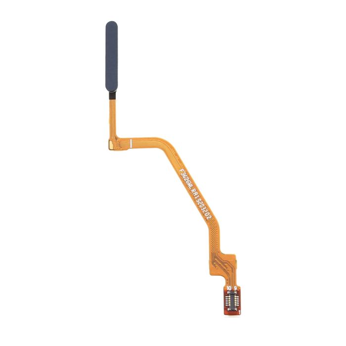 Fingerabdruck Leser mit Flexkabel für Xiaomi Redmi Note 9S (Interstellar Gray)