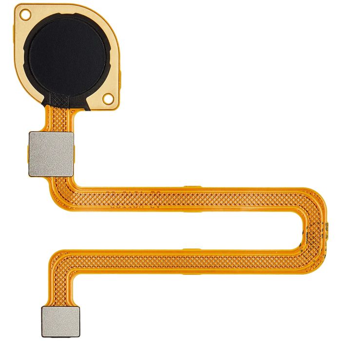 Fingerabdruck Leser mit Flexkabel für Xiaomi Redmi 10A (Charcoal Black)