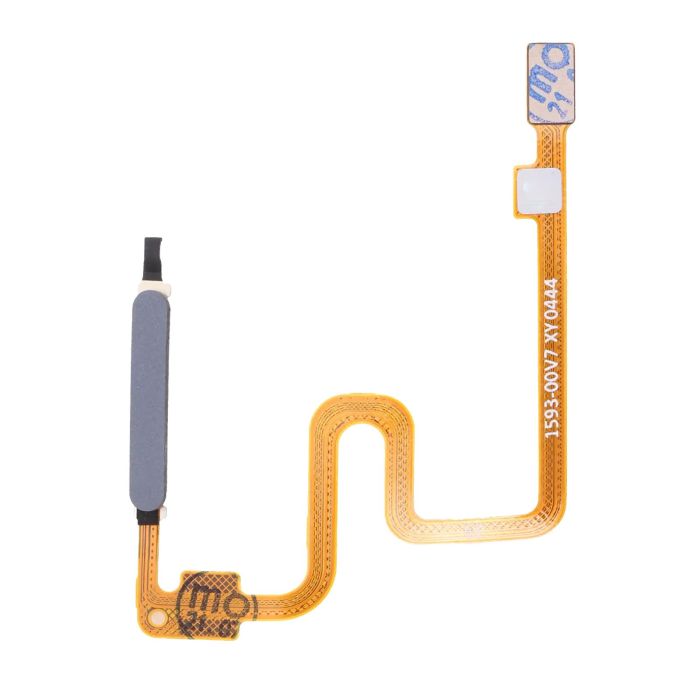 Fingerabdruck Leser mit Flexkabel für Xiaomi Redmi Note 9 (Midnight Grey)