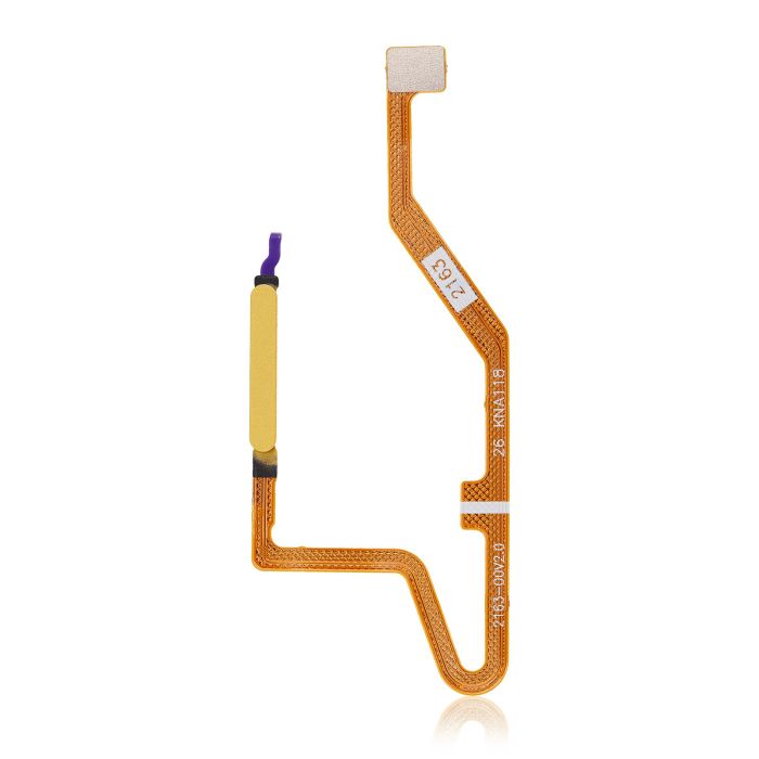 Fingerabdruck Leser mit Flexkabel für Xiaomi Redmi Note 12 Pro+ (Gelb)