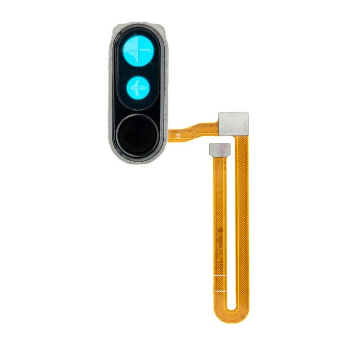 Fingerabdruck Leser mit Flexkabel für Xiaomi Pocophone F1 (Craphite Black)