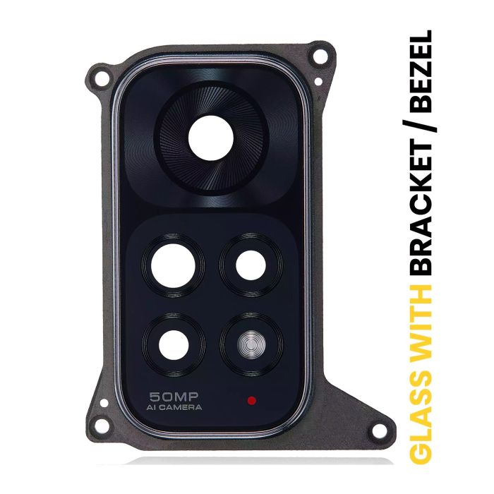 Rückkamera-Linse mit Halterung/ Rahmen für Xiaomi Redmi Note 11 (Graphit Gray)