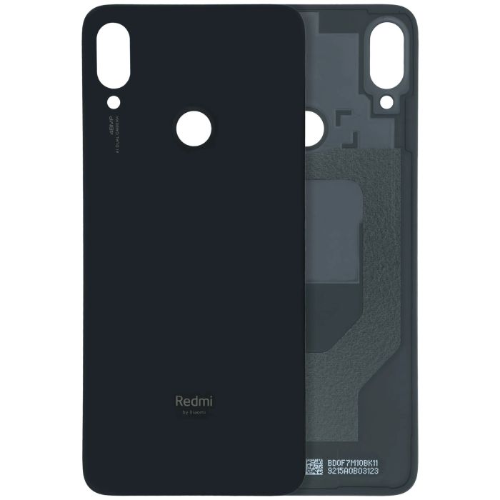 Rückseite Abdeckung für Xiaomi Redmi Note 7 (Original) (Schwarz)