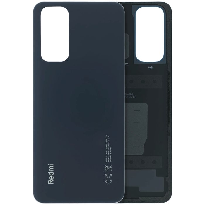 Rückglas ohne Kameralinse für Xiaomi Redmi Note 11 (Original) (Schwarz)