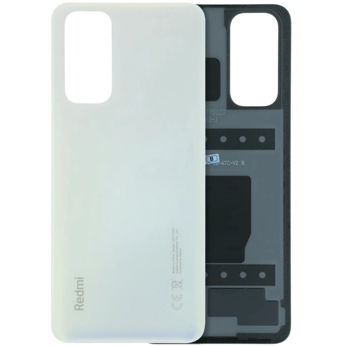 Rückglas ohne Kameralinse für Xiaomi Redmi Note 11s (Original) (Weiß)