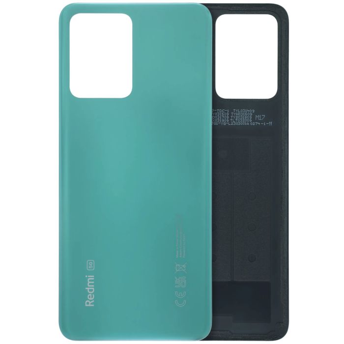 Rückglas für Xiaomi Redmi Note 12 5G (Service Pack) (Mint Green)