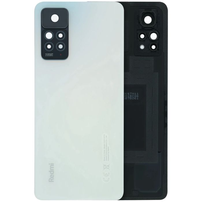 Rückglas mit Kameralinse für Xiaomi Redmi Note 11 Pro (Original) (Weiß)