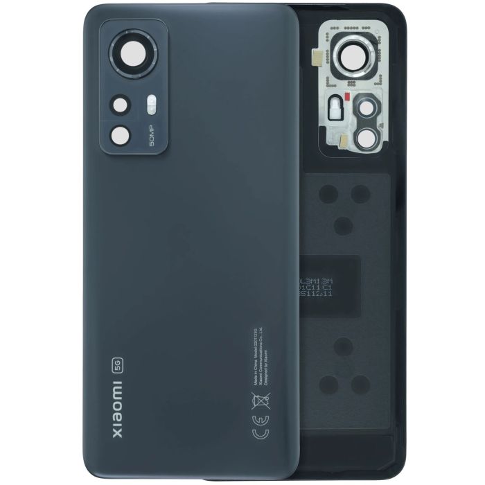 Rückglas für Xiaomi 12 (Service Pack) (Grau)