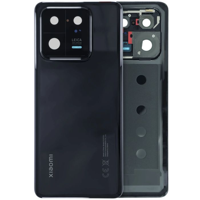 Rückglas für Xiaomi 13 Pro (Service Pack) (Ceramic Black)