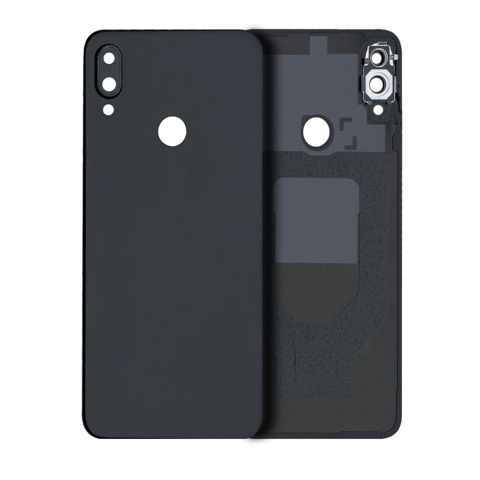 Rückseite Abdeckung mit Kameralinse für Xiaomi Redmi Note 7 (Schwarz)
