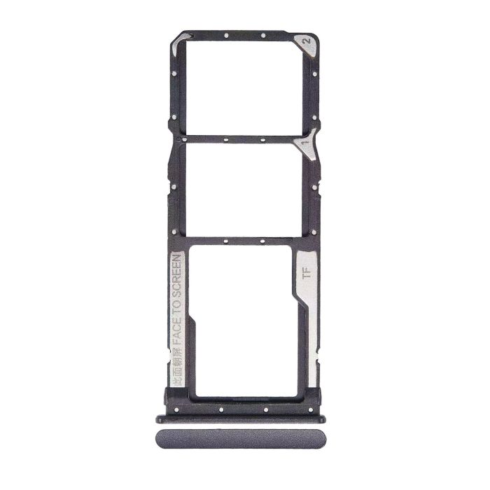 SIM-Kartenschacht Dual für Xiaomi Redmi 7/ 7 Pro (Eclipse Black)