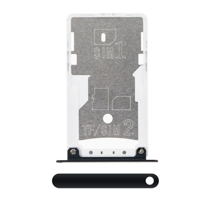 SIM-Kartenschacht für Xiaomi Redmi Note 4X (Matte Black)