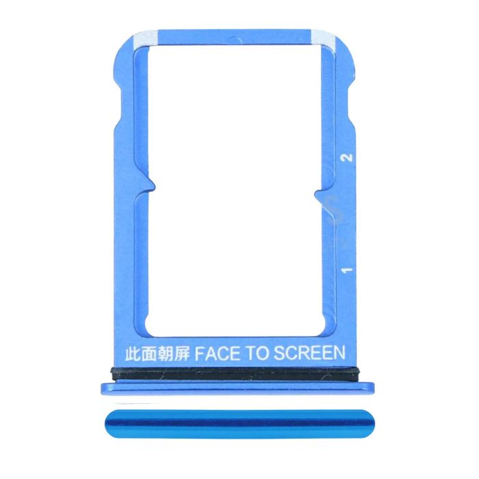 SIM-Kartenschacht Dual für Xiaomi Mi 9 SE (Blau)