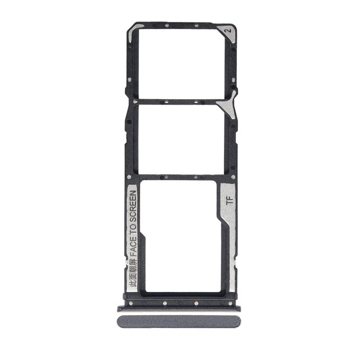 SIM-Kartenschacht Dual für Xiaomi Redmi 9T/ Note 9 4G/ Poco M3 (Schwarz)