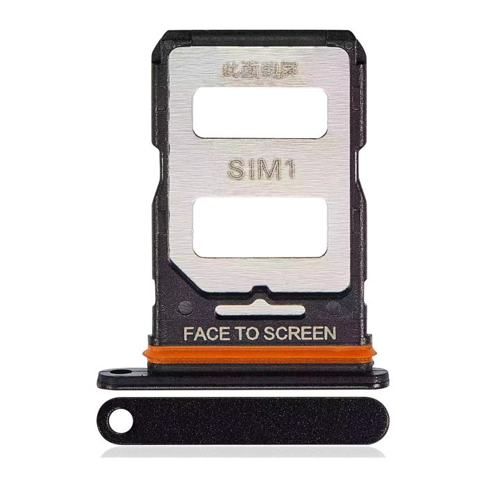 SIM-Kartenschacht für Xiaomi Redmi Note 12 Turbo/ Poco F5 (Schwarz)