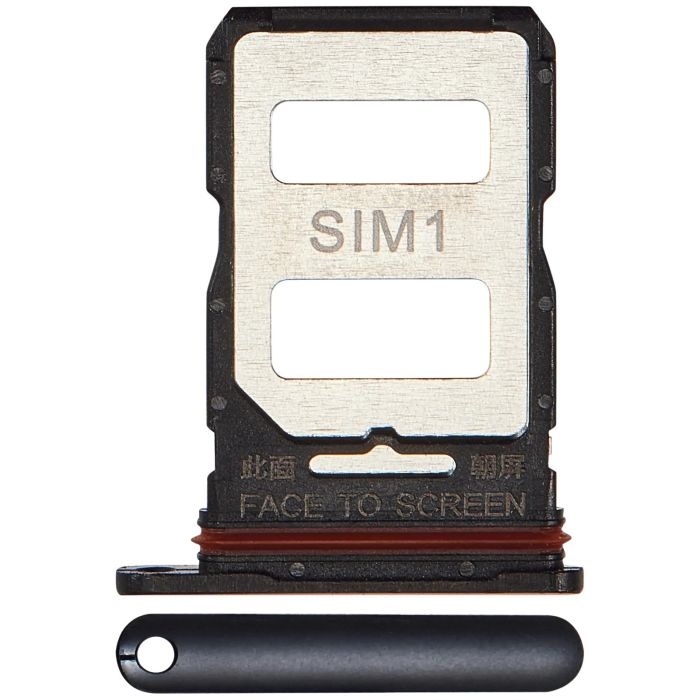 SIM-Kartenschacht für Xiaomi 12T/ 12T Pro (Schwarz)