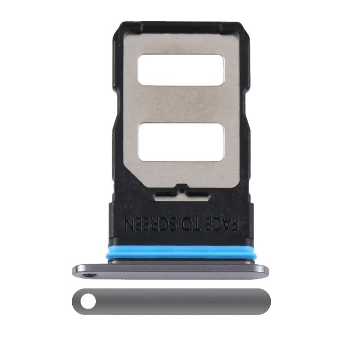 SIM-Kartenschacht Dual für Xiaomi Mi 10T Pro 5G/ Mi 10T 5G/ K30S (Cosmic Black)