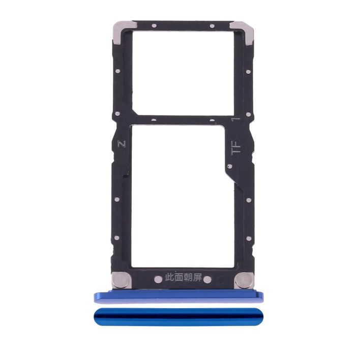 SIM-Kartenschacht Dual für Xiaomi Mi 8 Lite (Aurora Blue)